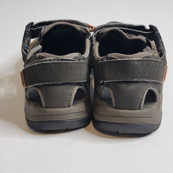 TEVA Men Size US 8 | UK 7 | EU 40.5 OMNIUM 2 Brown Leather Sport Fisher Sandals - Picture 4 of 8